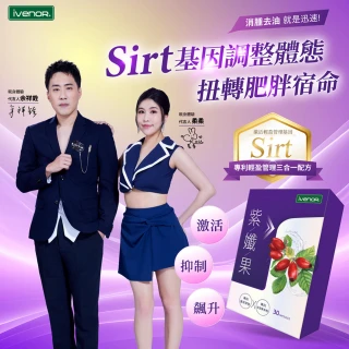 【iVENOR】專利玫瑰果多酚 紫孅果x8盒(30粒/盒 余祥銓&柔柔雙見證)