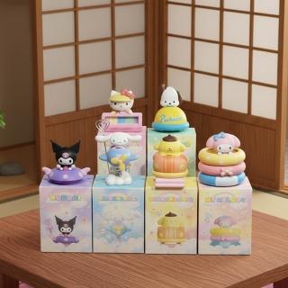 【SANRIO 三麗鷗】遊樂園系列PVC可愛公仔多功能桌上擺飾-六款可選