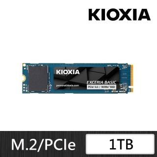 【KIOXIA 鎧俠】EXCERIA Basic 1TB M.2 2280 PCIe 4.0 SSD固態硬碟