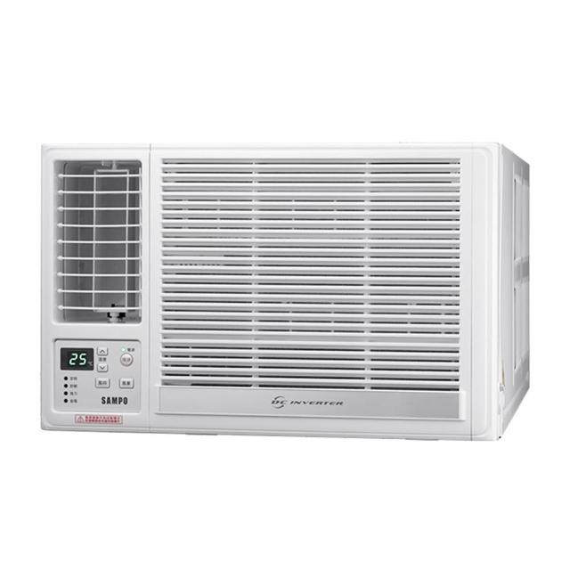 【SAMPO 聲寶】8-9坪急凍雙洗淨一級變頻左吹窗型冷暖空調(AW-LH50DC)