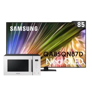 【Samsung 三星】85型4K Neo QLED智慧連網 120Hz Mini LED液晶顯示器 壁掛安裝 85QN87D(QA85QN87DAXXZW)