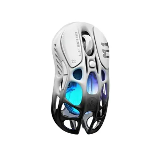 【Gravastar】MERCURY 水星無線電競滑鼠 M1 Pro 漸變黑(異骨鏤空設計/沉浸式RGB炫光/高精度傳感器)