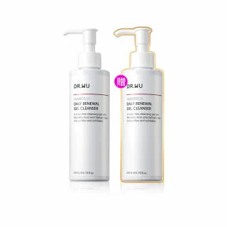 【DR.WU 達爾膚】杏仁酸溫和煥膚潔膚露200ML(2入組)