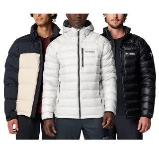 【Columbia 哥倫比亞】男款-防潑羽絨外套(多款任選)