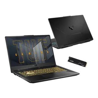 【ASUS】升級2TB組★17.3吋R7 RTX2050電競筆電(FA706NFR-0042B7435HS/R7-7435HS/16G/512G/W11)