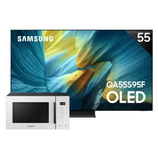【Samsung 三星】55型 4K 165Hz OLED AI智慧顯示器 55S95F(QA55S95FAXXZW)