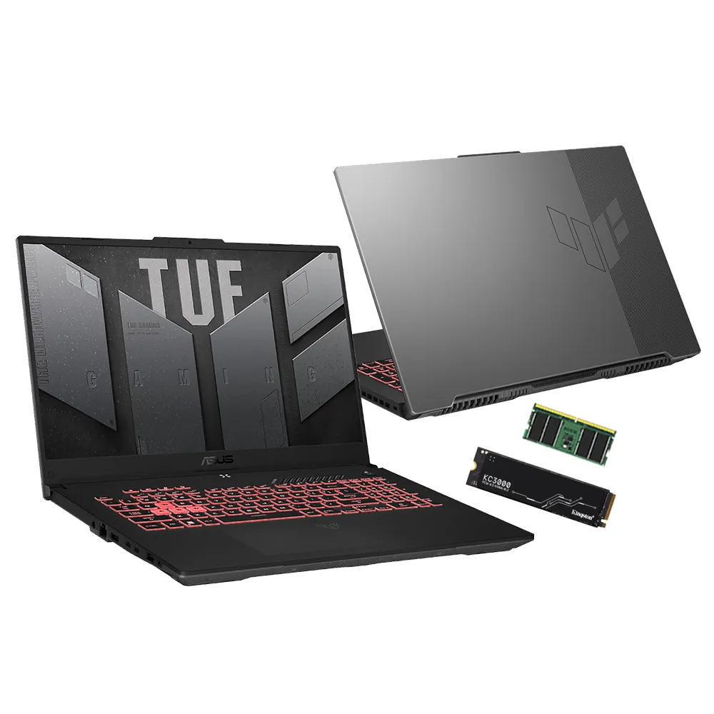 【ASUS】升級16G+2TB組★17.3吋R7 RTX4050電競筆電(FA707NUR-0022B7435HS/R7-7435HS/16G/512G/W11)