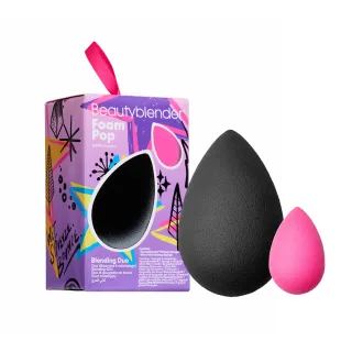 【beautyblender】原創美妝蛋-節慶玩美雙蛋組(原創美妝蛋-晶鑽黑+原創美妝蛋-迷你粉 專櫃公司貨)