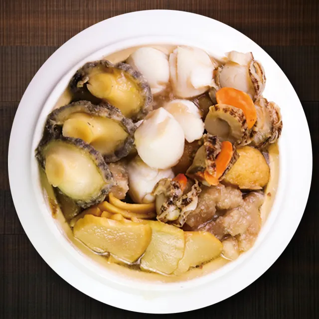 【築地一番鮮】佛跳牆｜升級鮑魚珠貝｜2.4kg｜3包(約2.4kg/包)