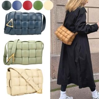 【BOTTEGA VENETA 寶緹嘉】Padded Cassette BV 大款 小羊皮斜背包-多色(枕頭包)
