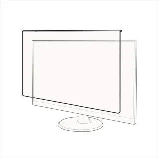 【gomojoo】22吋 抗菌濾藍光保護鏡(抗菌 減少藍光 台灣製造 三年保固)