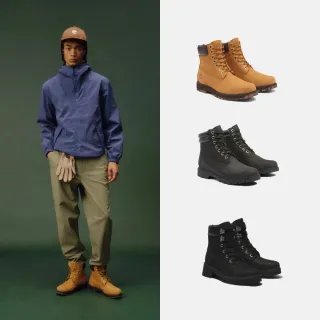 【Timberland 官方旗艦】精選中筒靴 休閒鞋 防潑水 皮鞋 靴子 男鞋/女鞋(多款任選)