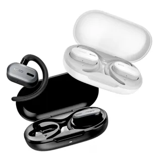 【TOZO】OpenBuds降噪開放式AI輔助氣傳導無線藍芽耳機(chatGPT/智慧錄音/ENC通話降噪/耳掛式)