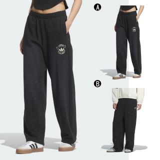 【adidas 愛迪達】運動長褲 IH OVSZ PANT W 男女 A-KC5872 B-KC2621