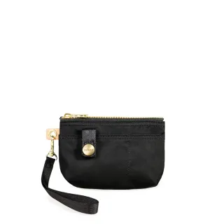 【satana】Soldier 實用拉鍊化妝包/零錢包(亮黑)