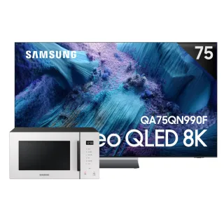 【Samsung 三星】75型 8K Neo QLED 240Hz Mini LED AI智慧顯示器 75QN990F 壁掛安裝(QA75QN990FXXZW)