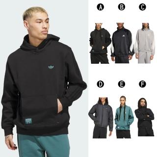 【adidas 愛迪達】運動外套 長袖上衣 SHMOO H HOOD 男女 A-JX5445 B-JN1821 C-JX5615 D-JL5075 精選六款