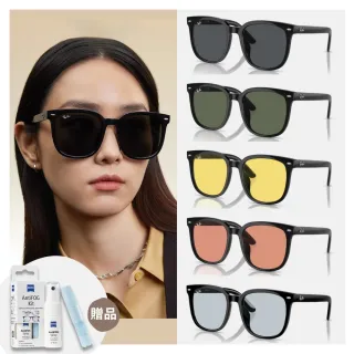【RayBan 雷朋】方形膠框太陽眼鏡(RB4401D-601/87、601/71、601/85、601/74、601/72 57mm)