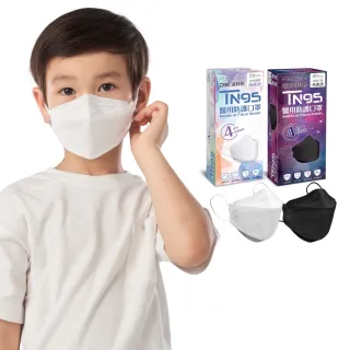 【DRX 達特世】TN95醫用4D口罩-兒童20入(顏色任選)