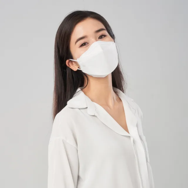 【DRX 達特世】TN95醫用4D口罩-冰晶白-成人20入/盒