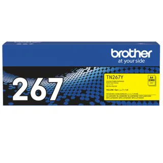 【brother】TN-267Y 原廠高容量黃色碳粉匣(適用：HL-L3270CDW、MFC-L3750CDW)