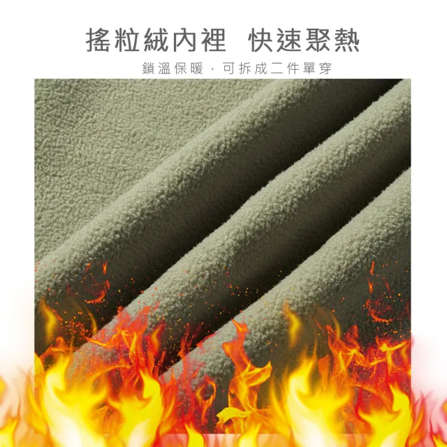 【Billgo】*現貨*L-8XL碼 兩件套防風防水登山衣外套-男/女款6色 戶外機能禦寒連帽(加大、情侶、三合一)