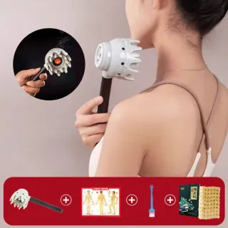 【YAOCHEN 瑤辰】手持汝瓷艾灸罐+艾柱-套裝(艾灸 艾灸儀 手持艾灸罐 中醫養生保健)