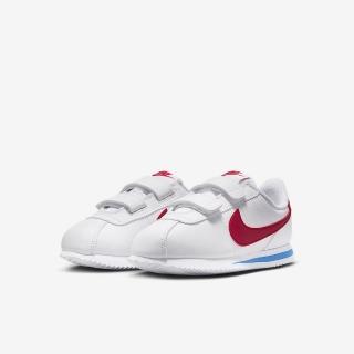 【NIKE 耐吉】運動鞋 休閒鞋 中大運動鞋 休閒鞋 中大童鞋 NIKE CORTEZ PSV 阿甘鞋 白(IQ7636101)