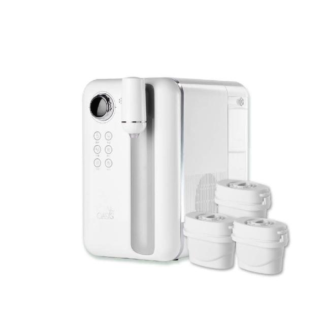 【美國OASIS】Curve瞬熱製冷UVC濾淨飲水機(送3芯)