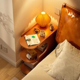 【XINGMU 興沐】床頭櫃夾縫儲物櫃 收納置物架(一物多用)