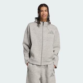 【adidas 愛迪達】運動 休閒 長袖 男外套 M ZNE PR FZ(JW4752)