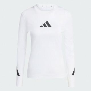 【adidas 愛迪達】運動 休閒 長袖 女上衣 W ZNE LS TEE(KE4906)