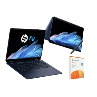 【HP 惠普】微軟365一年組★OmniBook Ultra Flip 14吋翻轉AI筆電(Ultra7 258V/32G/1T/Arc140V/W11)