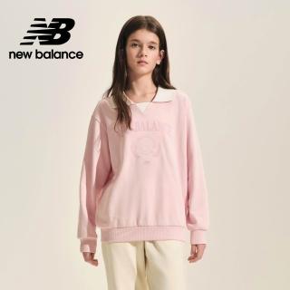 【NEW BALANCE】NB 童裝長袖衛衣 7ZF3316TLPK 女童 粉色