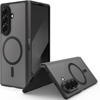 【ACE CASE】Samsung Galaxy Z Fold7 莫泰 磁吸磨砂半透明 PC硬背板+矽膠軟框手機殼 保護殼 保護套