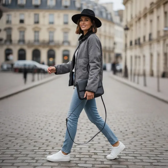 【ICHE 衣哲】Cop.Copine 法國雙口袋飛行拉鍊造型外套