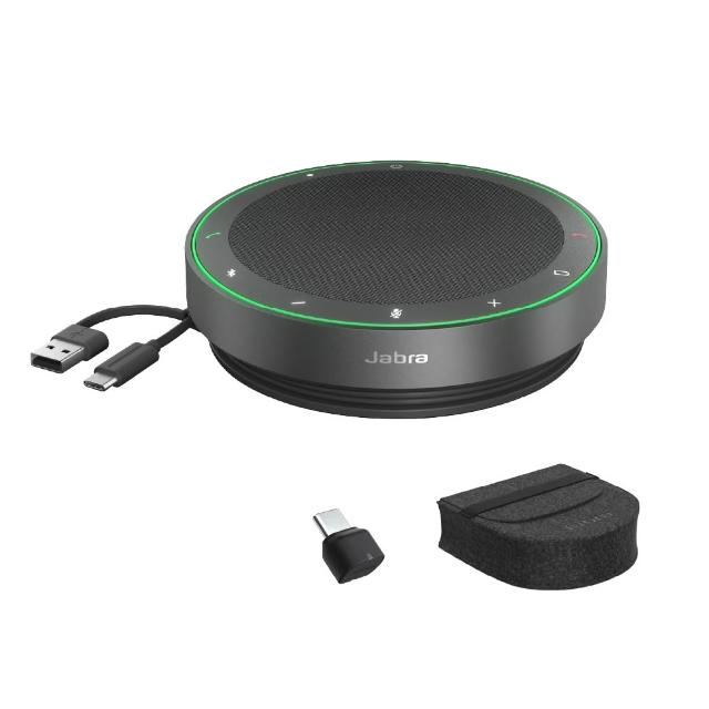 【Jabra】官方直營 Speak2 75 可攜式全雙工會議藍牙揚聲器(可無線串聯)