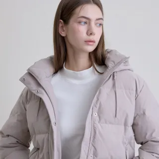 【GIORDANO 佐丹奴】女裝羽絨連帽外套 Two Mile Wear系列(53 雅棕)