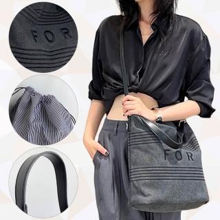 【LEESA】大容量包包\托特包\子母包\單肩包\帆布包\女生包包\側背包