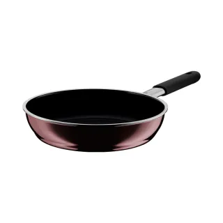 【WMF】德國製Fusiontec Mineral 平底鍋 24cm(玫瑰金色/陶晶鍋)