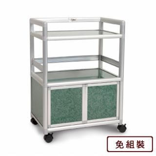 【Cabini 小飛象】花崗綠得意1.8尺鋁合金餐櫃60.4x41.1x83.6cm