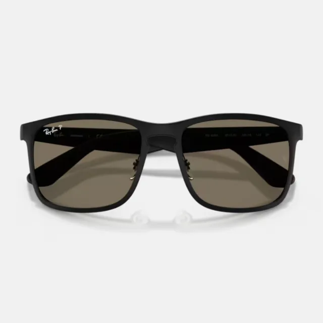 【RayBan 雷朋】方形膠框偏光太陽眼鏡(RB4264-601S80、601S87 58mm)