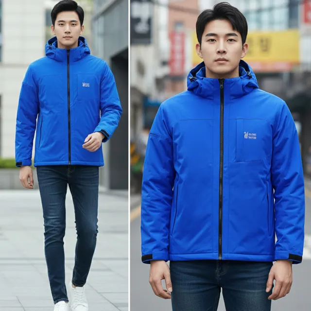 【遊遍天下】男女款防水防風刷毛保暖機能外套GJ21001(S-5L 大尺碼)