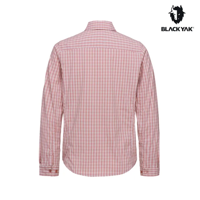 【BLACKYAK】女 BASIC格紋長袖襯衫[二色可選]BYEB2WS301(秋冬 吸濕快乾 格紋 女襯衫)