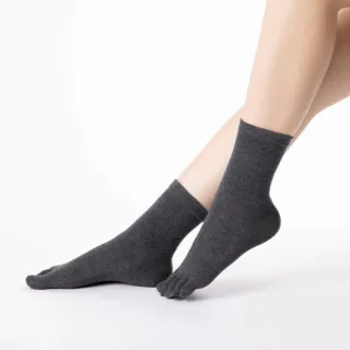 【aPure】除臭襪-吸濕乾爽五趾襪(中筒襪)