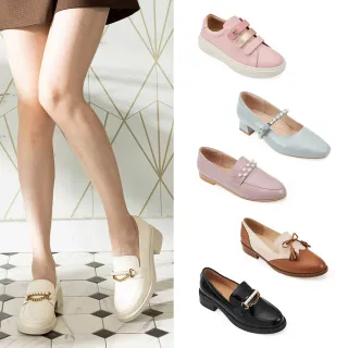 【A.S.O 阿瘦集團】BESO LADY GO系列-拼接牛津鞋-直播限定(女鞋_2色任選)