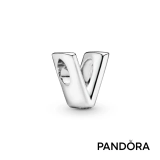 【Pandora 官方直營】聖誕禮精選-字母「V」串飾