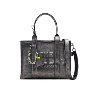 【MARC JACOBS】官方直送 MJ THE TOTE 大型金屬光澤托特包