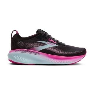 【BROOKS】布魯克斯 Adrenaline GTS 25 女 慢跑鞋 跑鞋 路跑 黑 粉紅(1204431B064)