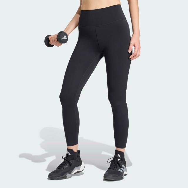 【adidas 愛迪達】緊身褲 瑜珈褲 女 JY8577
